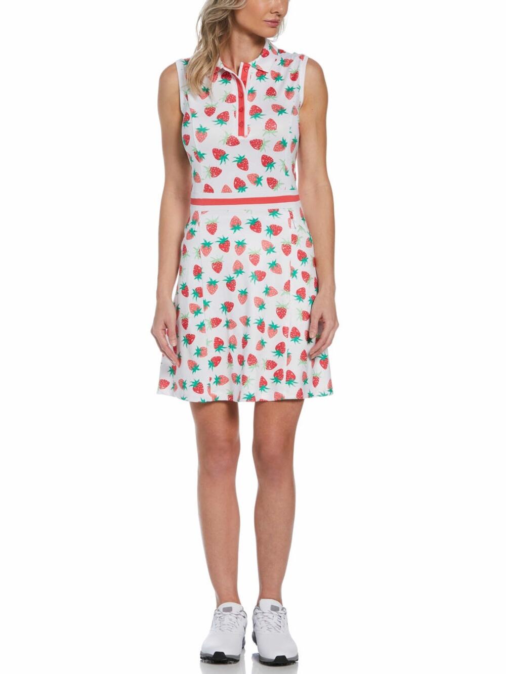 Callaway Womens Strawberry Print Golf Dress sz XL $104